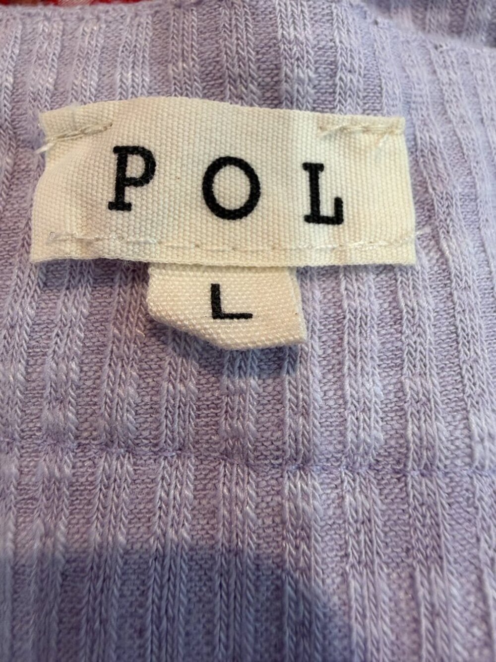 🌸 POL Lavender Patchwork Jumpsuit – Size L 🌸 - Picture 7 of 10
